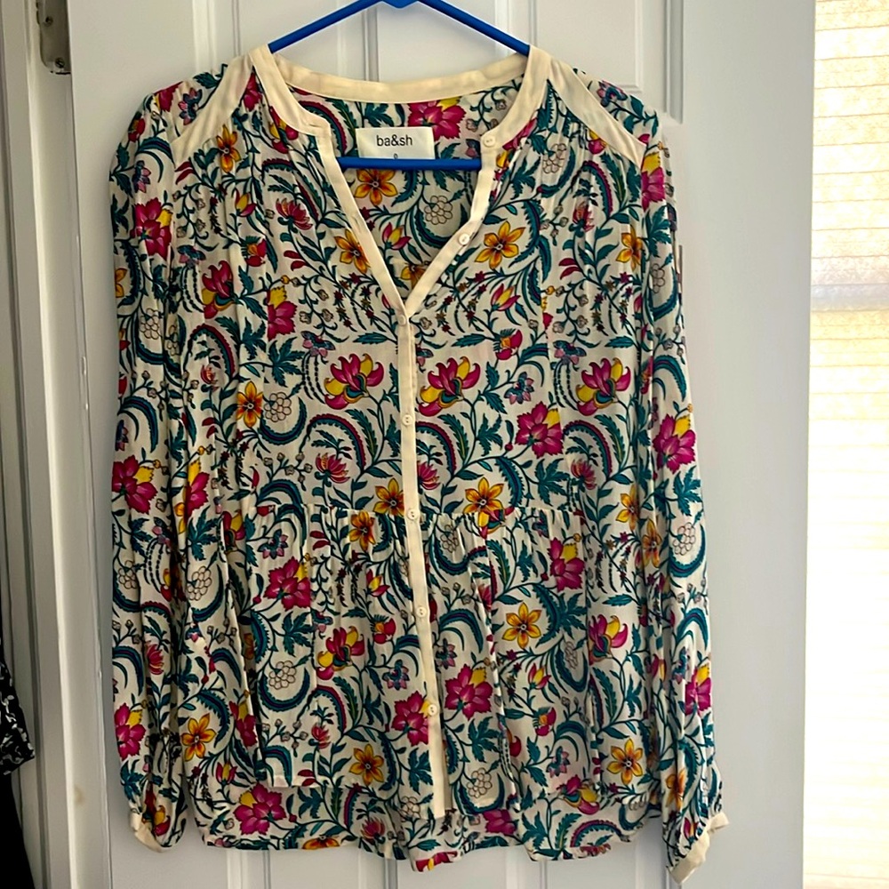 Ba&sh printed top